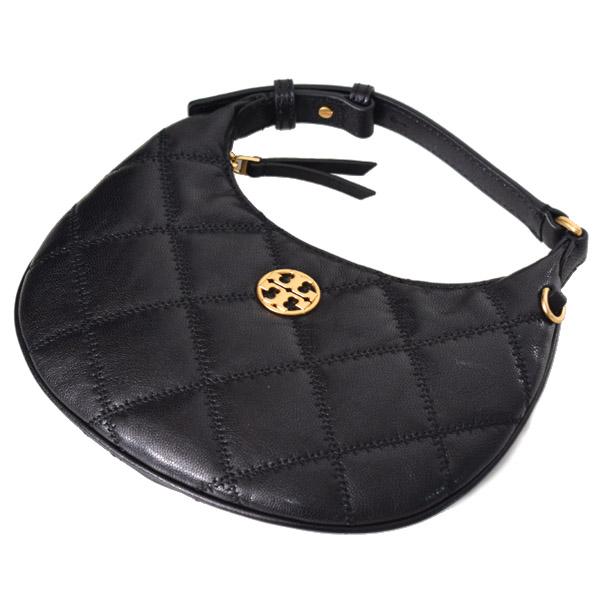 ◆ とんすけ トリーバーチ バッグ TORY BURCH レザー ウィラ キルティング ミニ