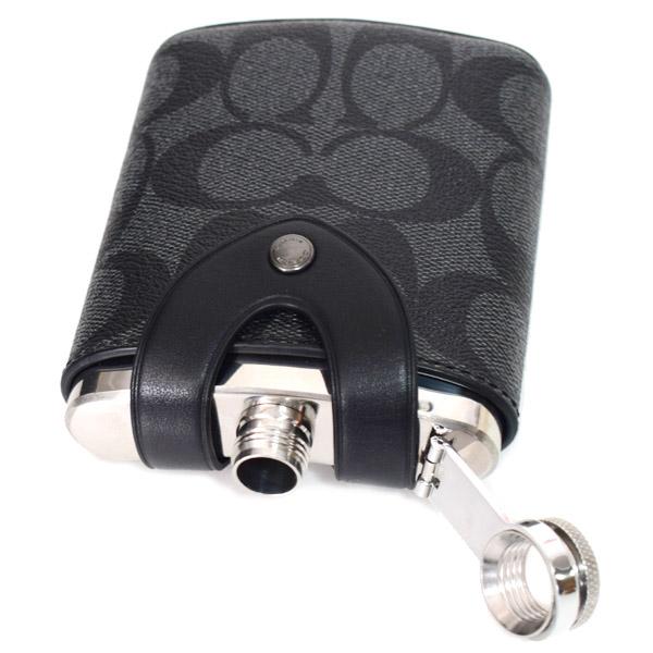 コーチ 水筒 COACH コーティングキャンバス レザー シグネチャー