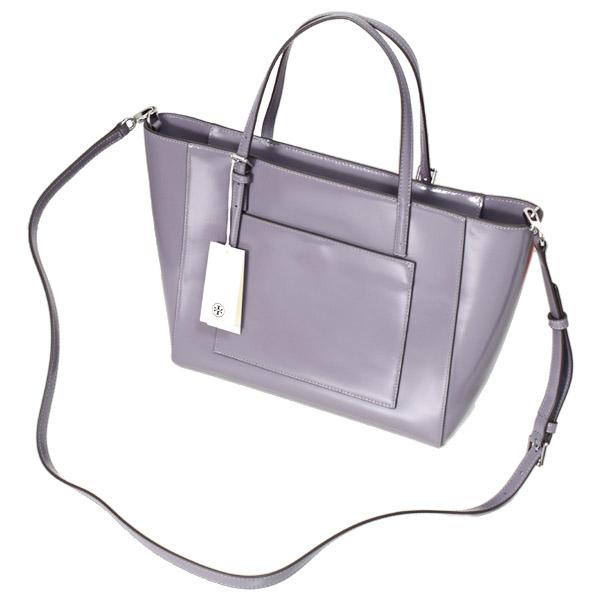 トリーバーチ バッグ TORY BURCH パテントレザー エマーソン ロゴ