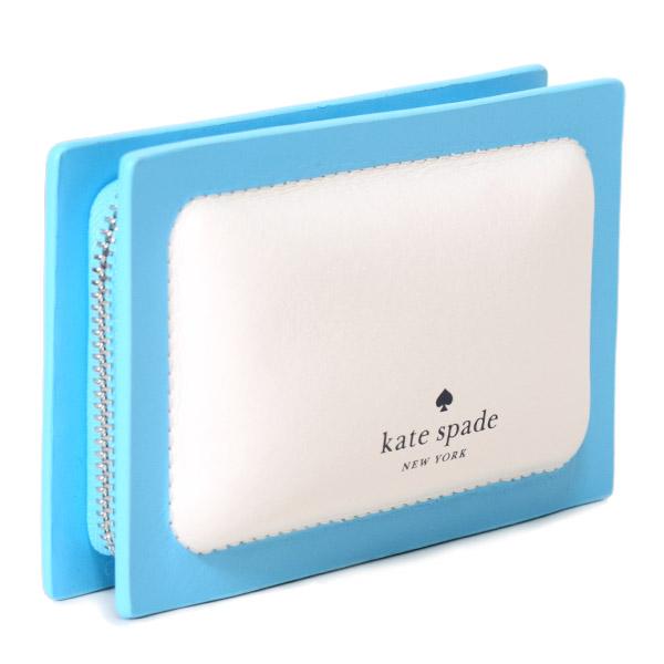 ケイトスペード カードケース katespade レザー コーヒー ブレイク