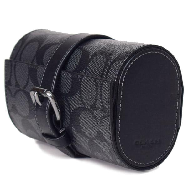 コーチ 腕時計ケース COACH /トラベル/キャンバス レザー/極美品 コーチ 腕時計ケース COACH コーティングキャンバス レザー