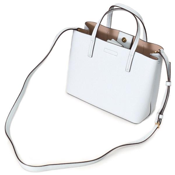 トリーバーチ バッグ TORY BURCH レザー ブレイク ロゴ スモール トート 2way クロスボディ 斜め掛け ショルダー ハンドバッグ セルツァー×ペブストーン 85985