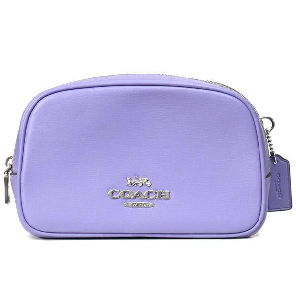 コーチ バッグ COACH カーフレザー ペース ウエスト ベルトバッグ ワンショルダー バックパック ウエスト ボディバッグ ライトバイオレット CR136