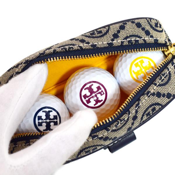 このは様 トリーバーチ ゴルフキット TORY BURCH ジャガード レザー Tモノグラム