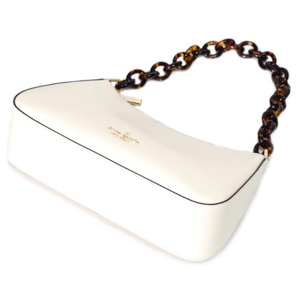 ケイトスペード バッグ katespade レザー べっ甲 レジン マディソン コンバーチブル チェーン クロスボディ 2way 斜めがけ ショルダー クラッチ ハンドバッグ メレンゲ KG644 ケイトスペード バッグ katespade レザー べっ甲 レジン マディソン