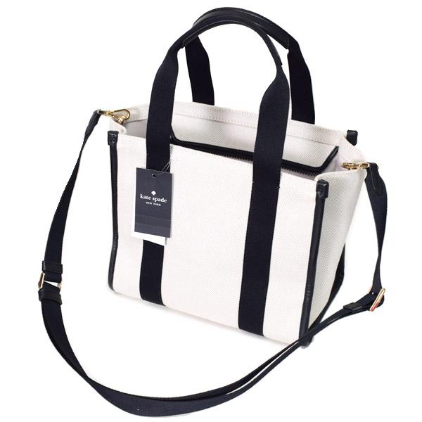 ケイトスペード バッグ katespade キャンバス レザー スモール