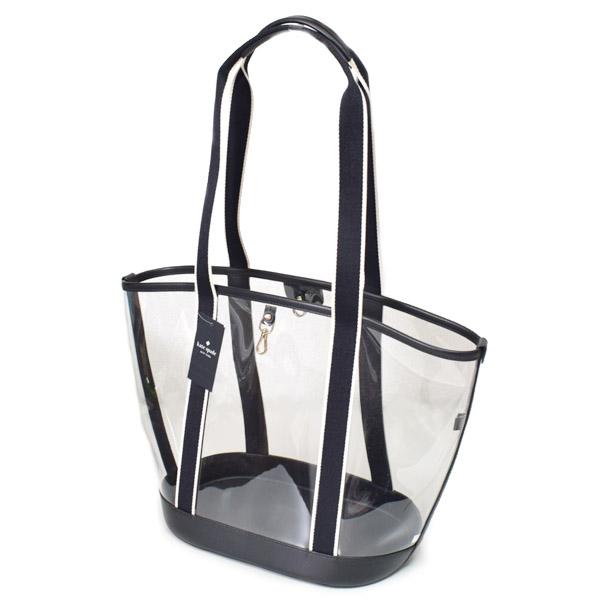 ケイトスペード バッグ katespade シースルー スケルトン ポーチ付き