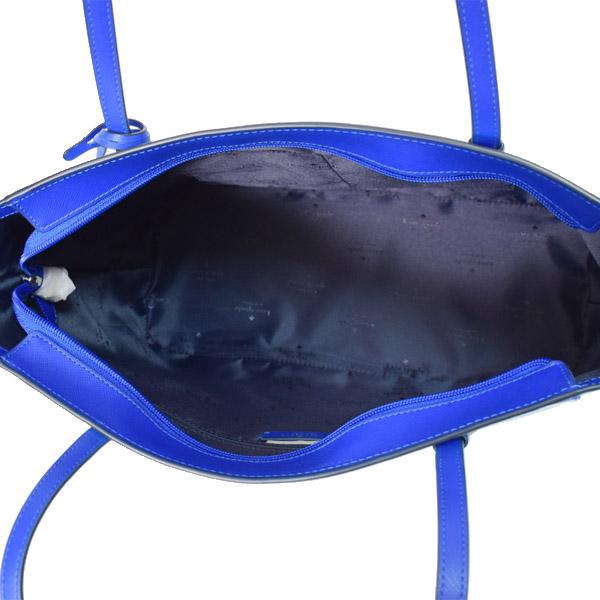 ケイトスペード バッグ katespade レザー ボーダー フィッシュ チャーム付き スカイラー ミディアム トートバッグ ブルーマルチ KG761 ケイトスペード バッグ katespade レザー ボーダー フィッシュ