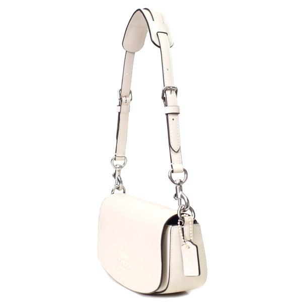 コーチ バッグ COACH カーフレザー アンドレア スモール ロゴ フラップ 