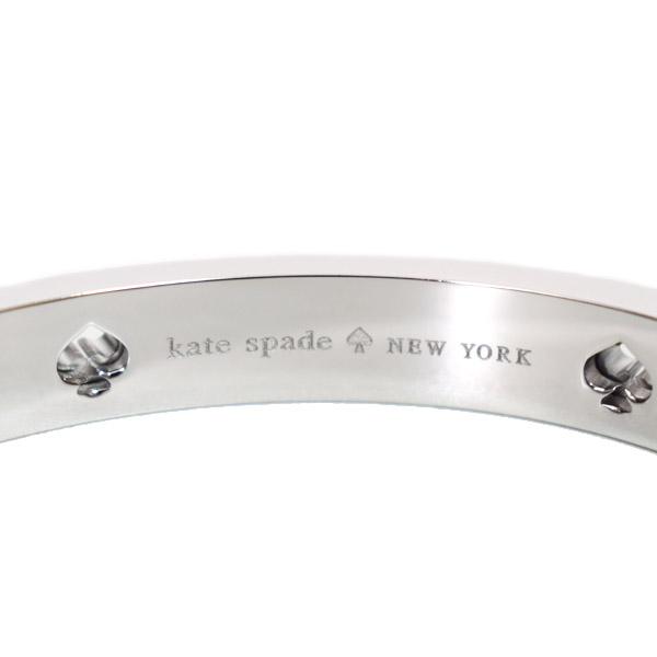 ケイトスペード バングル katespade プレーテッドメタル スポット ザ スペード バングル ブレスレット シルバー KE759