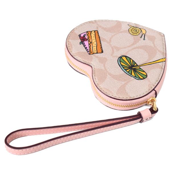 コーチ マルチポーチ COACH コーティングキャンバス レザー 