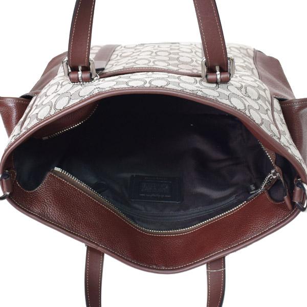 コーチ メンズ バッグ COACH ジャガード レザー シグネチャー