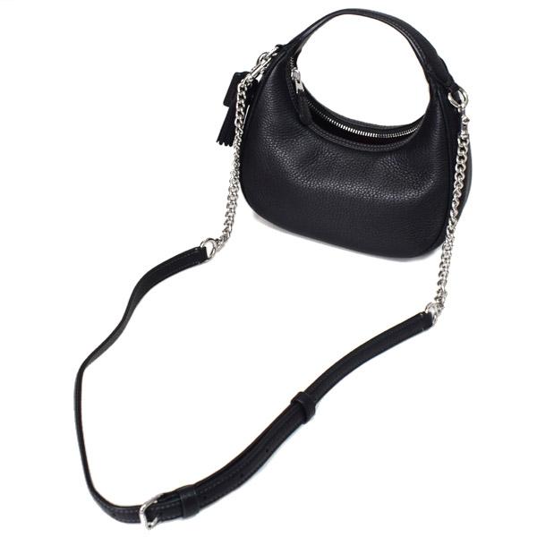 コーチ バッグ COACH ペブルレザー カルメン ミニ ロゴ 2way チェーン  