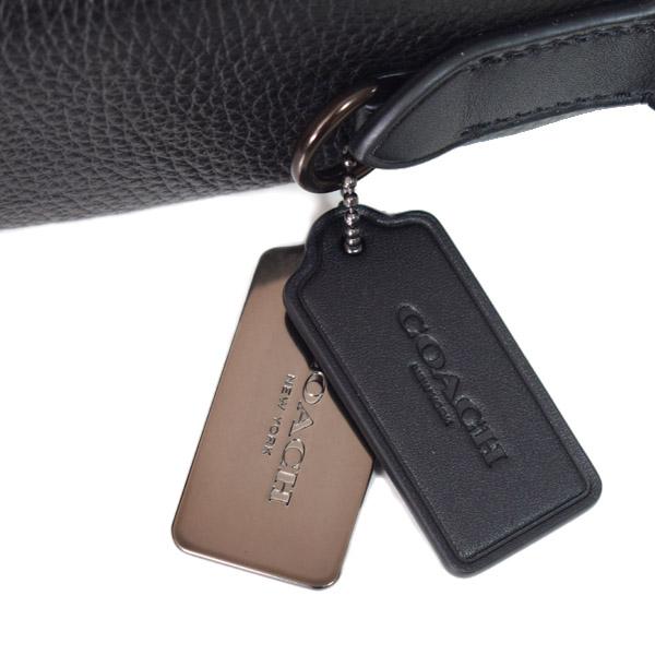 コーチ メンズ バッグ COACH レザー ルーカス ロゴ コンパクト 2WAY クロスボディ 斜め掛け メッセンジャー ショルダーバッグ ブラック CO914_6