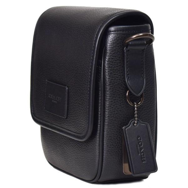 コーチ メンズ バッグ COACH レザー ルーカス ロゴ コンパクト 2WAY クロスボディ 斜め掛け メッセンジャー ショルダーバッグ ブラック CO914_2