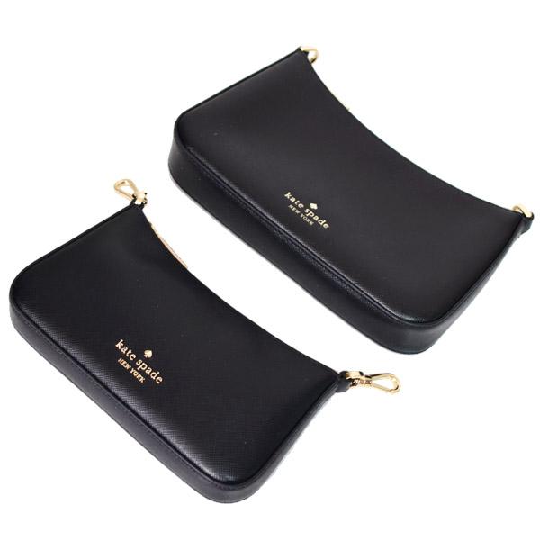 ケイトスペード バッグ katespade レザー デュオ クロスボディ ポーチ