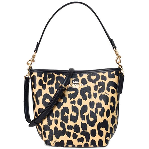 コーチ バッグ COACH レオパード ヒョウ柄 アニマル シティ