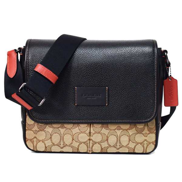コーチ COACH バッグ ショルダーバッグ ジャガード×レザー