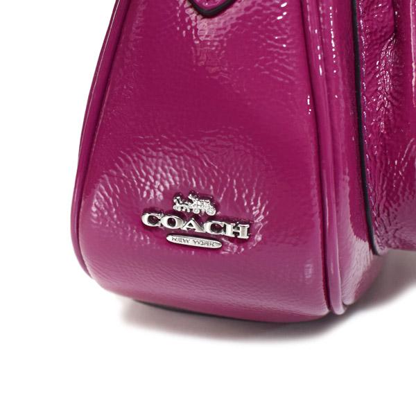 コーチ バッグ COACH パテントレザー アシュトン バゲット 2way コーチ バッグ COACH パテントレザー アシュトン バゲット 2way