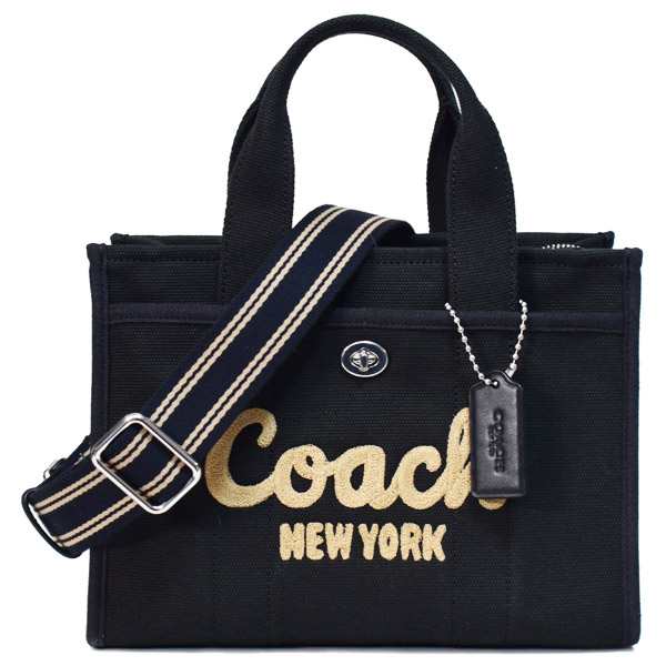 コーチ バッグ COACH キャンバス トート 刺? カーゴ 26 ロゴ 2WAY 