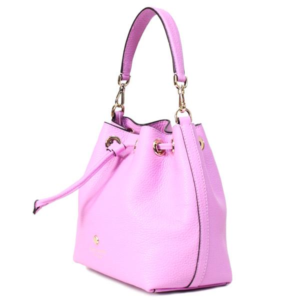 ケイトスペード バッグ katespade 巾着 バケツ型 ペブルレザー エマ スモール バケット 2way 斜めがけ ショルダー ハンドバッグ マンデビラ KK071