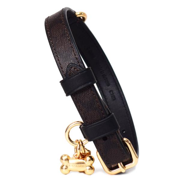 コーチ ペット用品 COACH コーティングキャンバス レザー シグネチャー