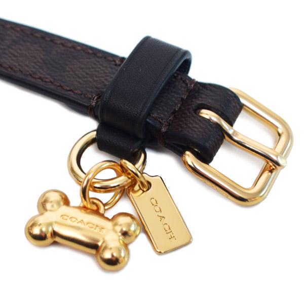 コーチ ペット用品 COACH コーティングキャンバス レザー シグネチャー