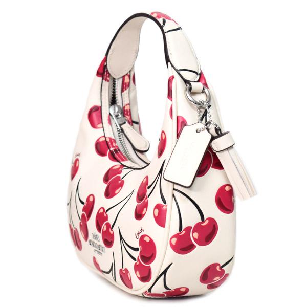 コーチ バッグ COACH レザー さくらんぼ チェリー カルメン ミニ ロゴ