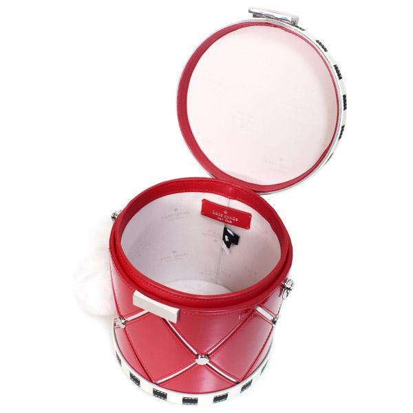 ケイトスペード バッグ katespade ドラム レザー モチーフ 3D バケツ型 ロゴ 斜めがけ ショルダーバッグ クロスボディ マルチ KI970_5