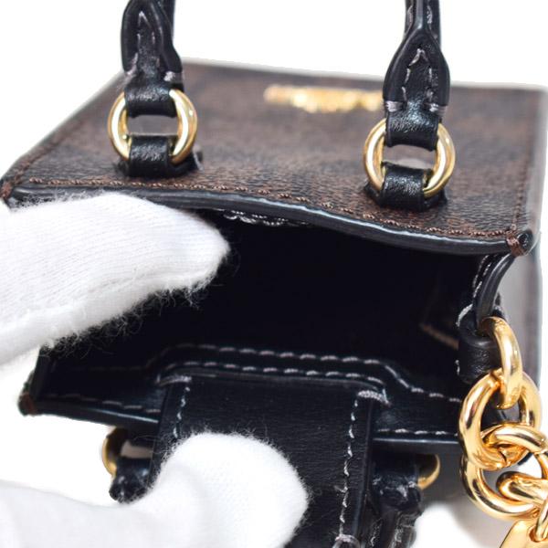 コーチ キーホルダー COACH コーティングキャンバス レザー