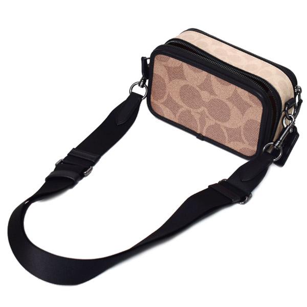 コーチ メンズ バッグ COACH コーティングキャンバス レザー