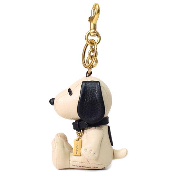 コーチ キーホルダー スヌーピー COACH ピーナッツ コラボ レザー バッグチャーム キーリング マルチ CBH29_1