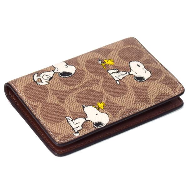 コーチ カードケース スヌーピー COACH ピーナッツ コラボ