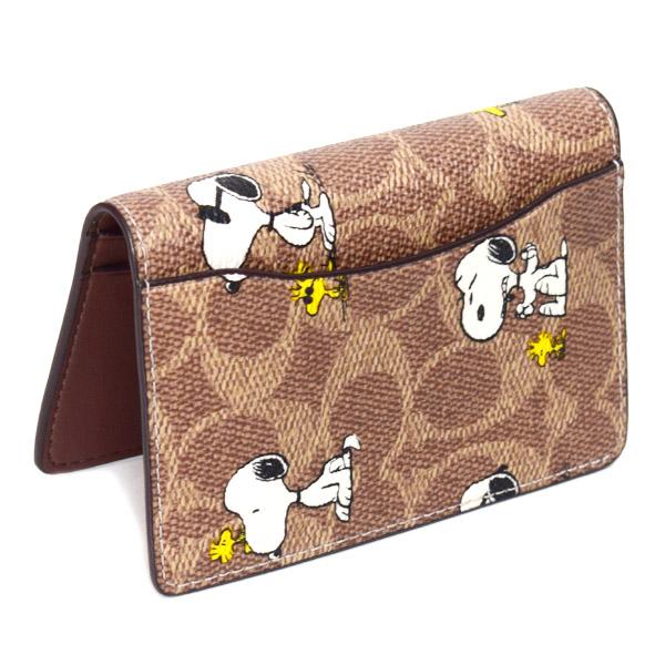 コーチ カードケース スヌーピー COACH ピーナッツ コラボ