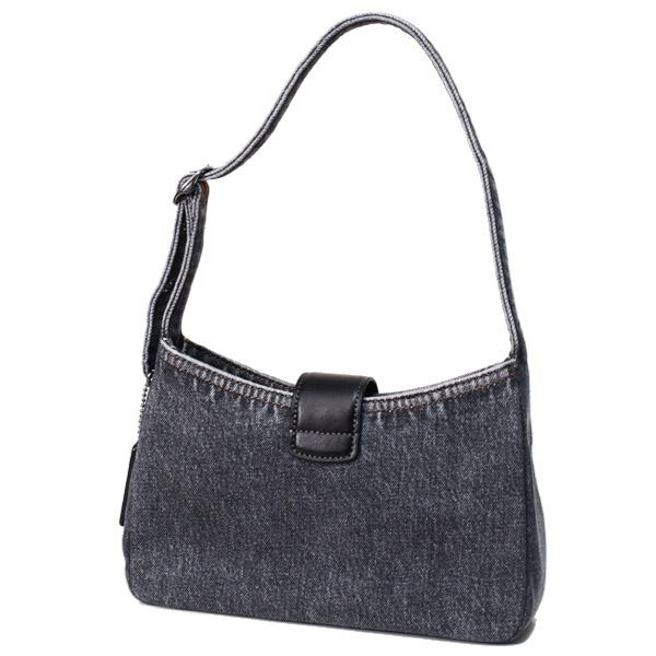 コーチ バッグ COACH デニム エライザ レザー ロゴ ワンハンドル