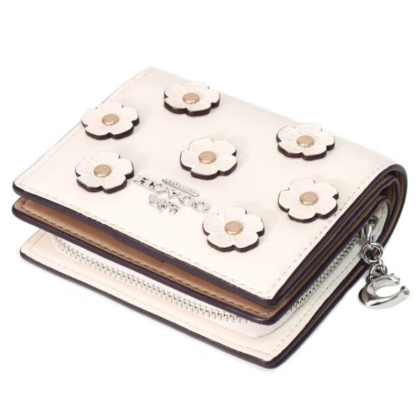 可愛いcoach二つ折り財布 コーチ 財布 二つ折り財布 COACH SNAP WALLET レザー フローラル