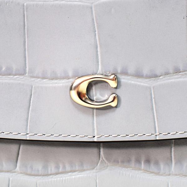 コーチ バッグ COACH クロコダイル エンボスドレザー ヘイデン 