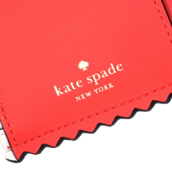ケイトスペード 財布 katespade アイスバー アイスクリーム コインケース レザー ストーン スナックバー スモール スリム バイフォールド 二つ折り カードケース マルチ KK990_5
