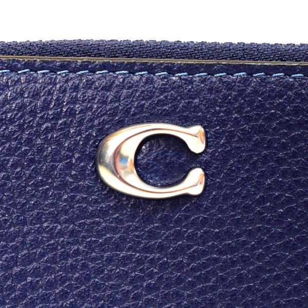 コーチ コインケース COACH ぺブルレザー エッセンシャル キーリング 