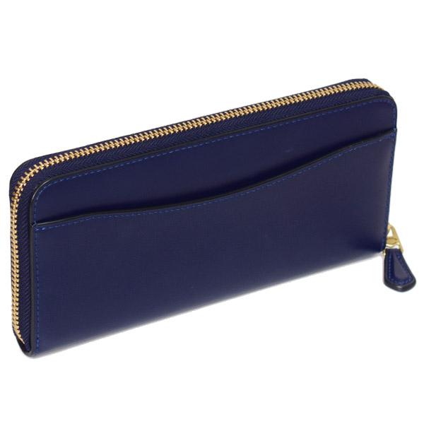 コーチ 長財布 COACH レザー エッセンシャル ロゴ スリム アコーディオン ジップ アラウンド 長財布 ダークネイビー CS032_1