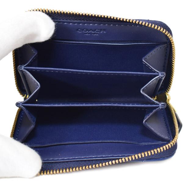 コーチ カードケース COACH レザー キルティング ピロー ロゴ スモール