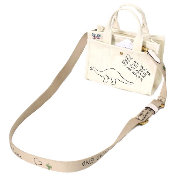 コーチ バッグ COACH キャンバス トート スケッチ プリント 刺? ミニ カーゴ 20 2WAY クロスボディ ショルダー ハンドバッグ キャンバストート ナチュラルマルチ CAN75_1