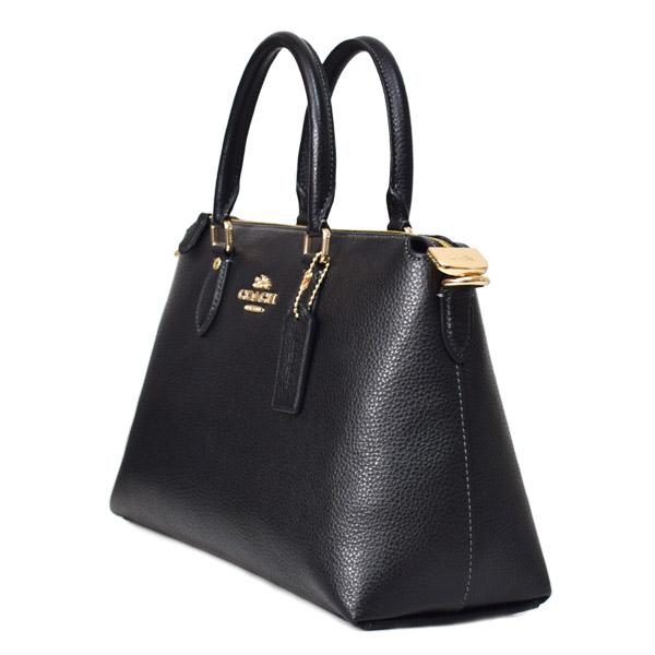コーチ バッグ COACH レザー ジョージア サッチェル ロゴ 2WAY ボストン ショルダー ハンドバッグ ブラック CR156_2