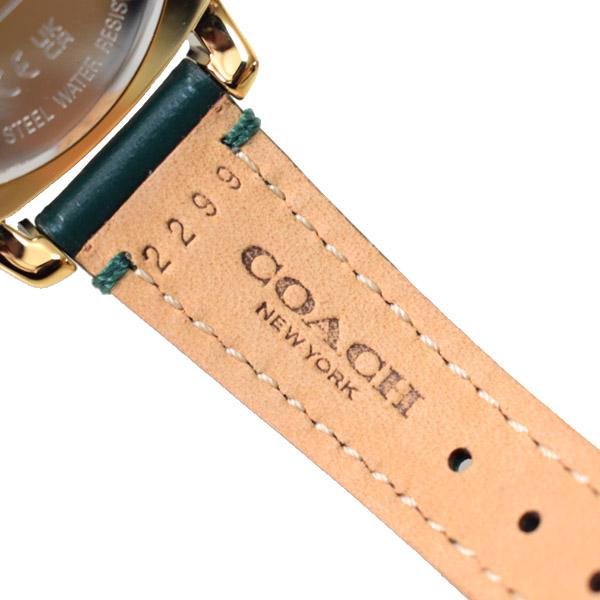 コーチ 時計 COACH ラインストーン レザー シグネチャー ボーイ