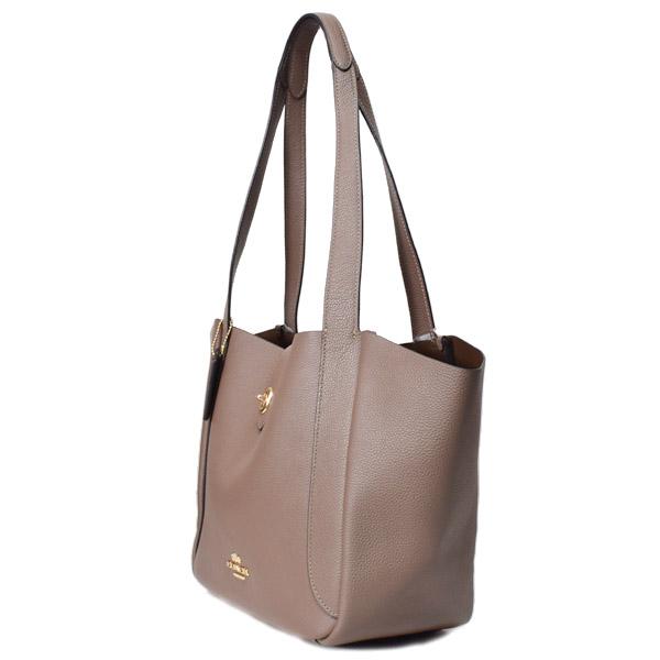 コーチ バッグ COACH レザー ターンロック ハドリー ロゴ トートバッグ 