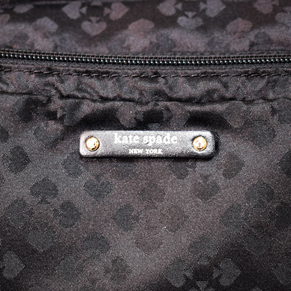 ケイトスペード バッグ katespade エコバッグ 折り畳み ナイロン ラージ ローマ ボンボヤージュ 2way ボストン クロスボディ 斜め掛け ショルダーバッグ ブラック WKRU2696_6