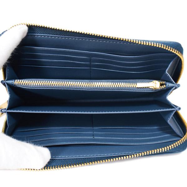 コーチ 長財布 COACH デニム レザー シグネチャー ロゴ リストレット