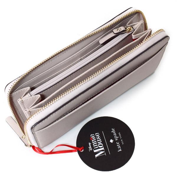 ケイトスペード 財布 Katespade サフィアーノレザー レイシー ディズニー コラボ ミニーマウス フランシス ジップ アラウンド 長財布 マの通販はau Pay マーケット ブランド専門店 パイクストリート