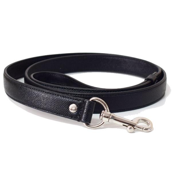 コーチ ペット用品 COACH クロスグレインレザー スモール ペット リーシュ リード 犬のリード 専用BOX付き ブラック 26178