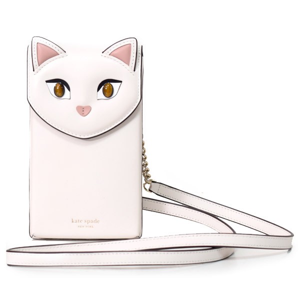 ケイトスペード バッグ Katespade スムースイタリアンレザー Cats コラボ キャット 猫 ノース サウス フラップ フォン Iphone ケース ポの通販はau Pay マーケット ブランド専門店 パイクストリート